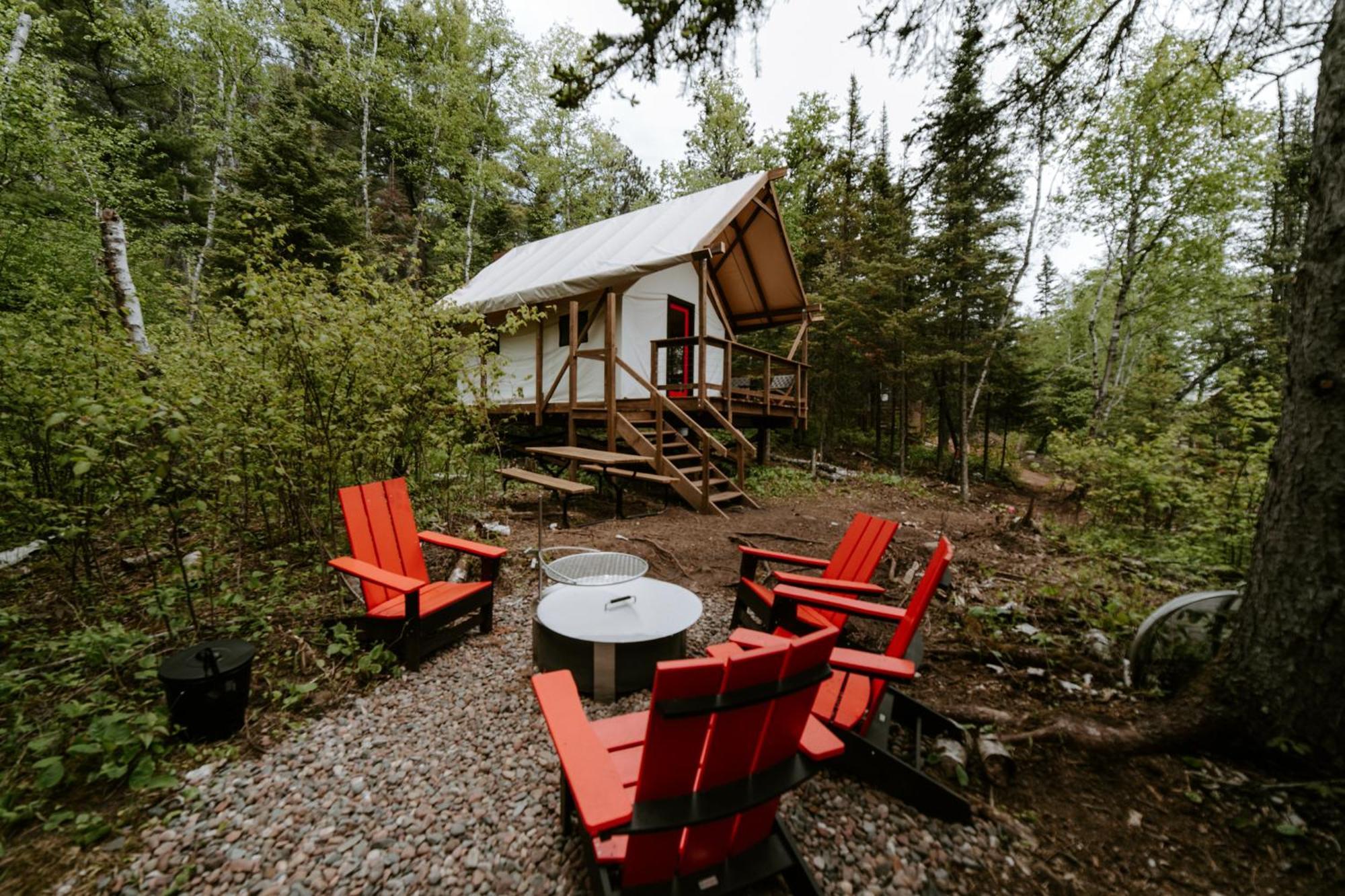 North Shore Camping Company Beaver Bay Eksteriør billede